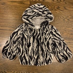 Splendid Littles Faux Fur Baby Jacket